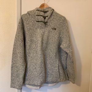 The North Face pullover fleece hoodie